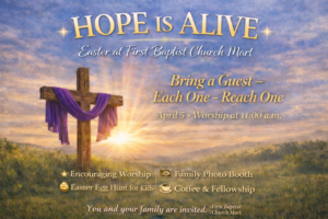 Image of Palm Sunday Church Invitation Flyer